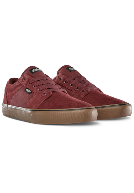 Barge LS burgundy-gum Rueckenansicht