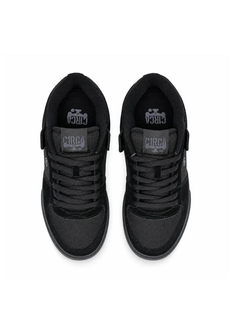 C1RCA Tre Schuhe Jungs jet-black-black – Oberansicht