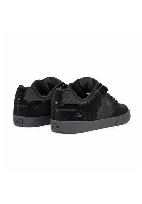 C1RCA Tre Schuhe Jungs jet-black-black – Rückenansicht