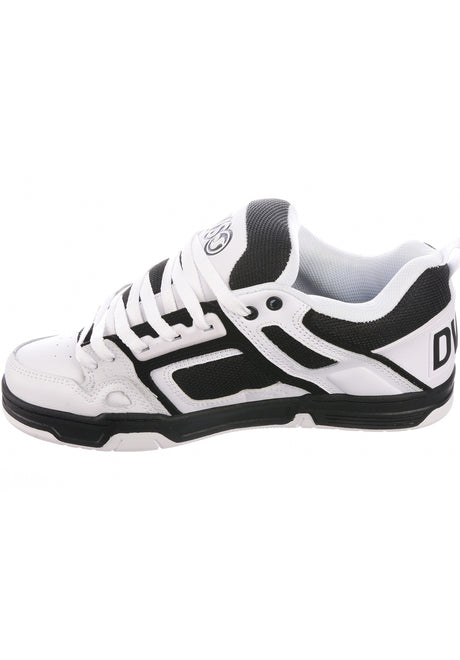 DVS Comanche Schuhe Jungs white-black-white – Oberansicht
