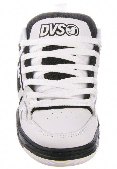 DVS Comanche Schuhe Jungs white-black-white – Rückenansicht