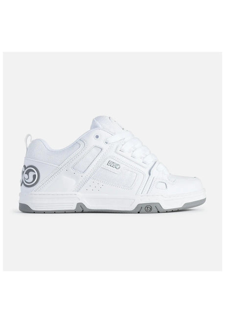 DVS Comanche Schuhe Jungs white-white-grey – Vorderansicht