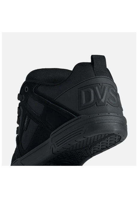 DVS Comanche Schuhe Jungs black-black-black-nubuck – Detailansicht 2