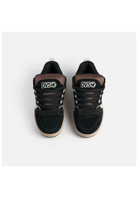 DVS Comanche Schuhe Jungs black-taupe-brown – Detailansicht 1