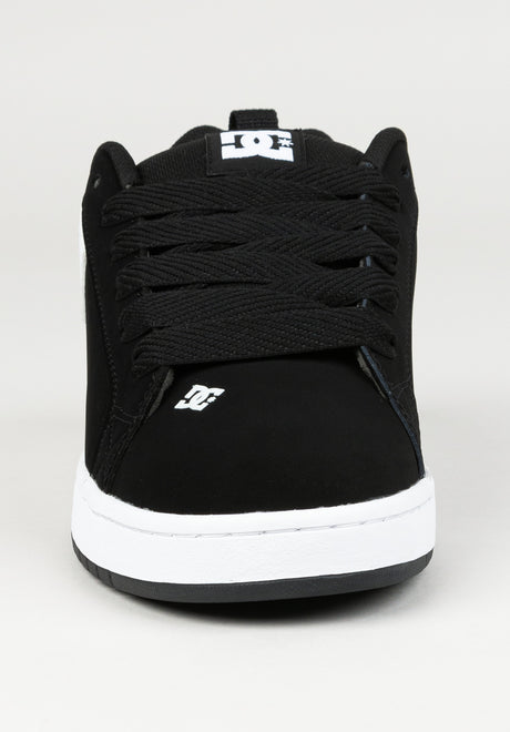 DC Shoes Court Graffik Schuhe Jungs black – Rückenansicht
