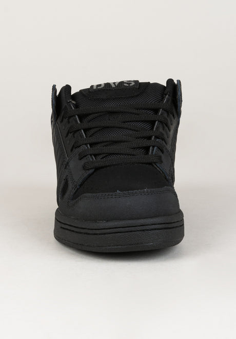 DVS Celsius Schuhe Jungs black-black-leather – Rückenansicht