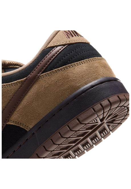 Nike SB Dunk Low Pro Schuhe Jungs filbert-chocolate-black-burgundy – Seitenansicht