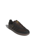 adidas-skateboarding Samba ADV Schuhe Jungs darkbrown-coreblack-gum5 – Vorderansicht
