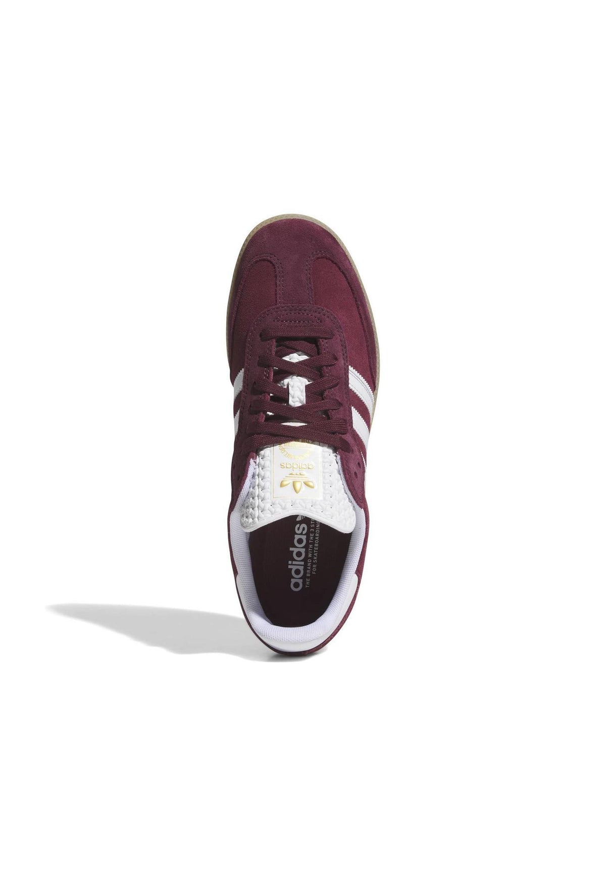 adidas-skateboarding Samba ADV Schuhe Jungs shadowred-ftwwhite-maroon – Detailansicht 1