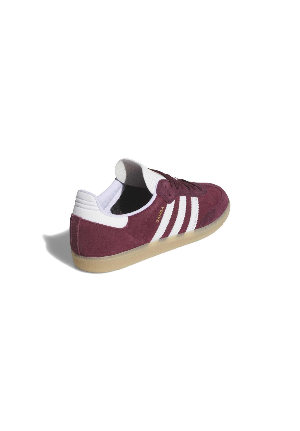 adidas-skateboarding Samba ADV Schuhe Jungs shadowred-ftwwhite-maroon – Rückenansicht