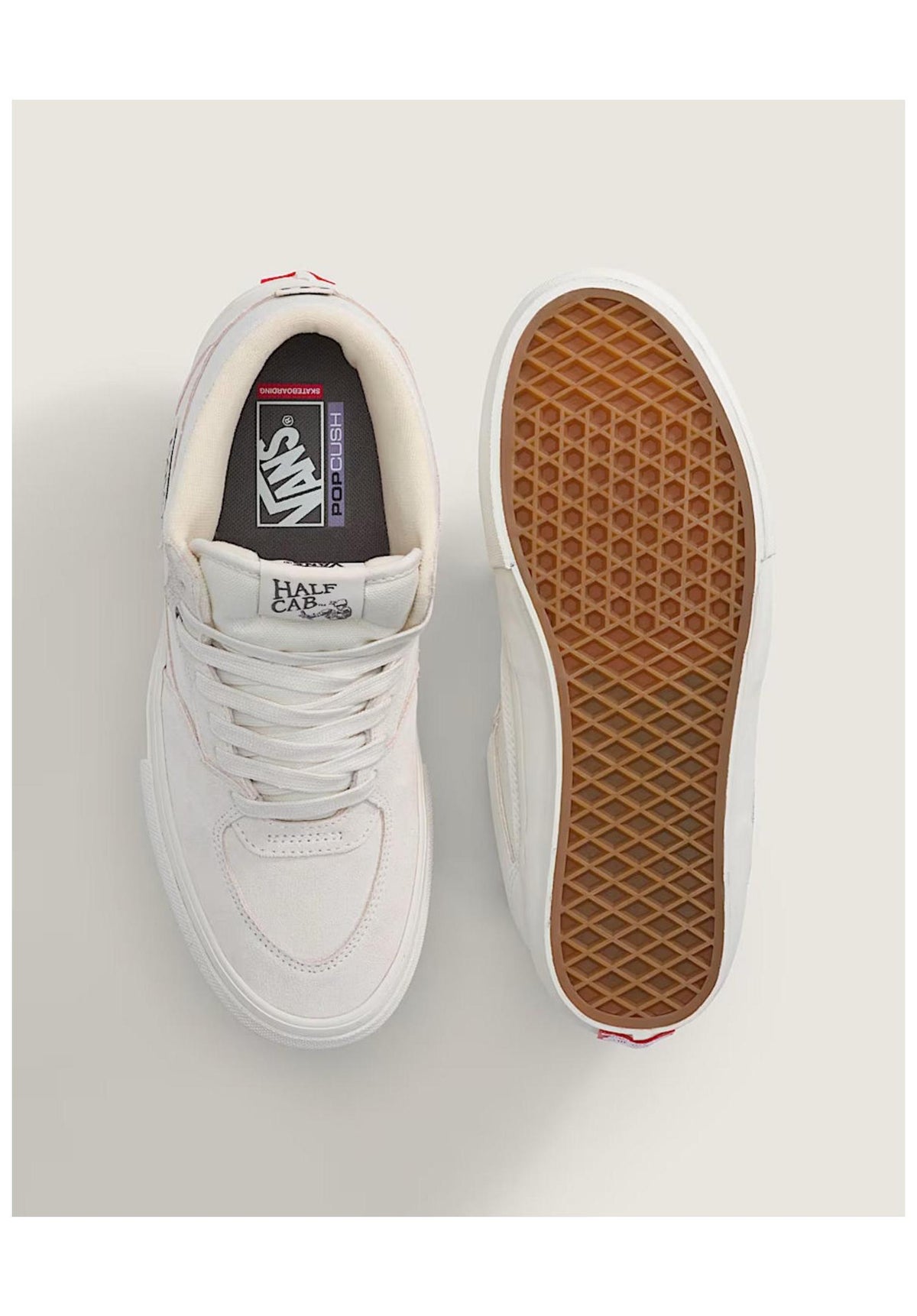 Vans Skate Half Cab Schuhe Jungs marshmallow – Detailansicht 1