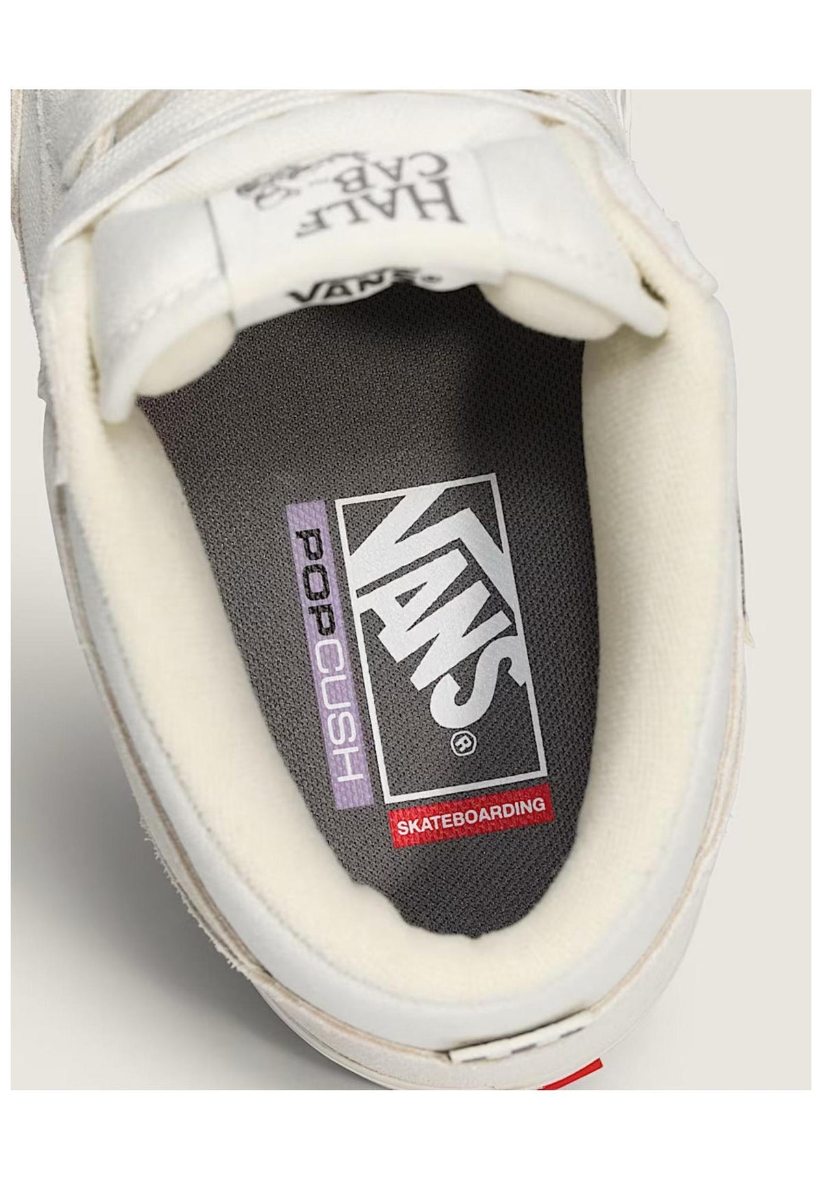 Vans Skate Half Cab Schuhe Jungs marshmallow – Detailansicht 2