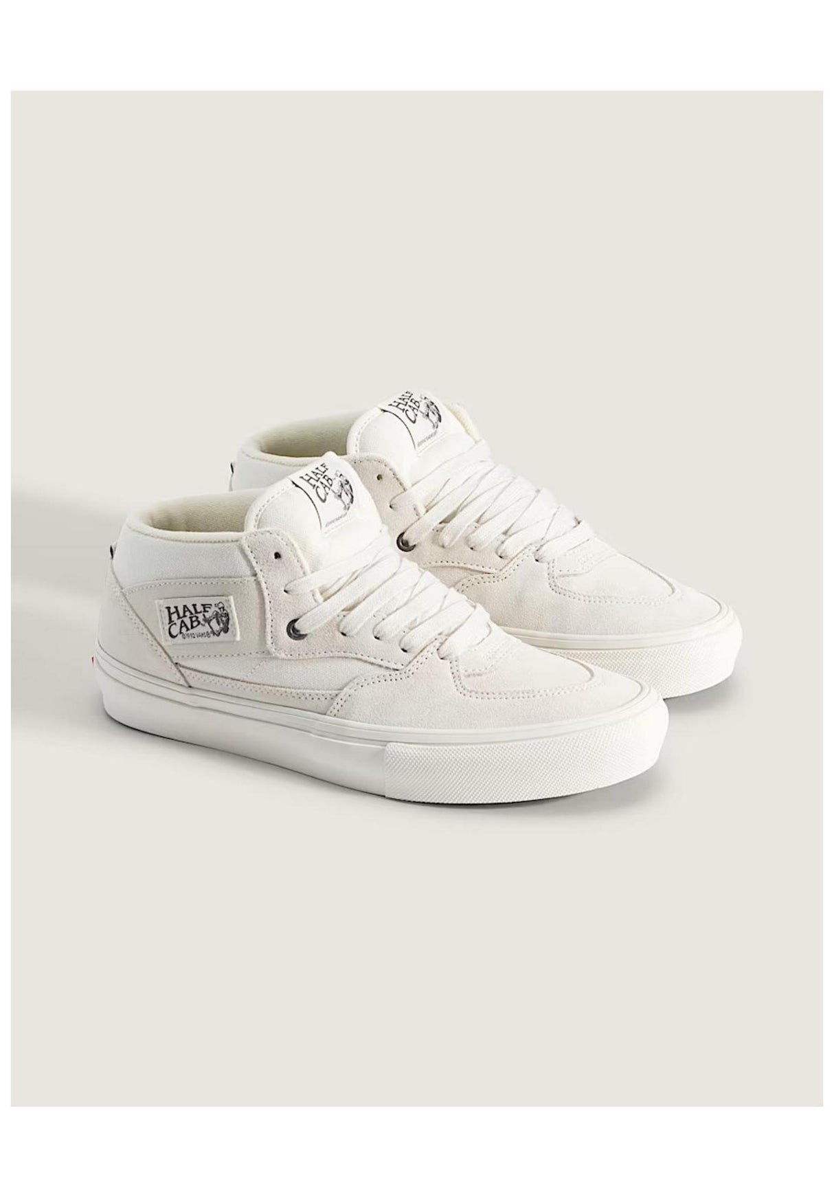 Vans Skate Half Cab Schuhe Jungs marshmallow – Rückenansicht