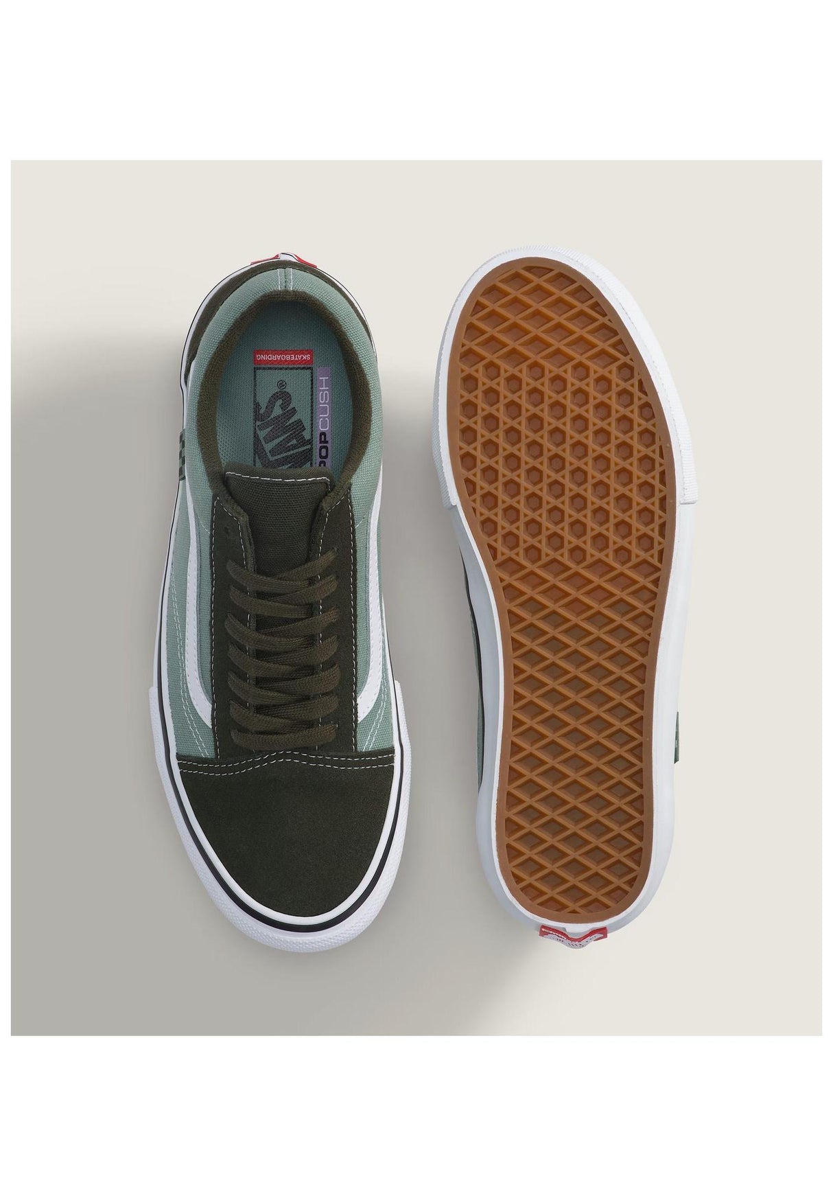 Skate Old Skool obsidian-fern Closeup1