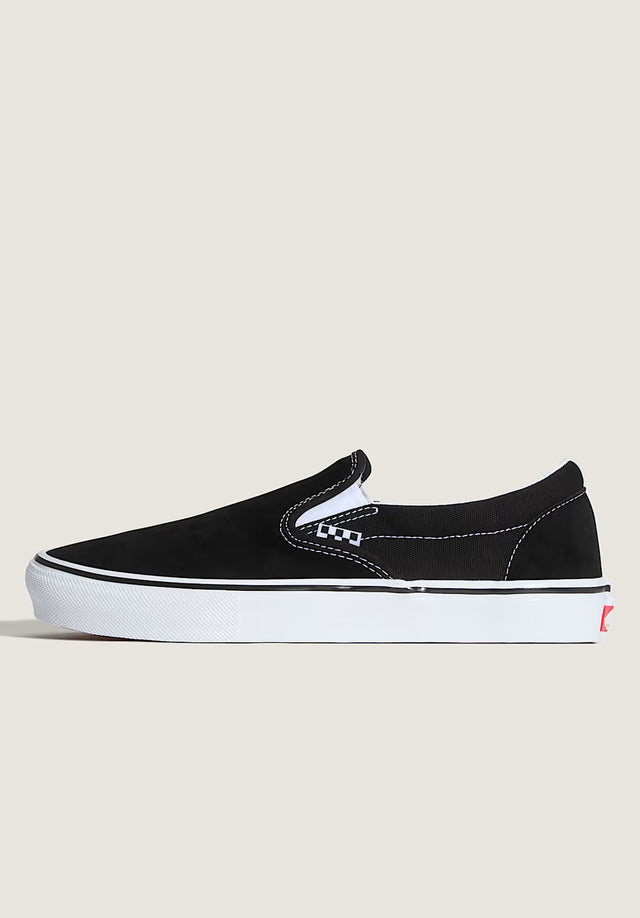 Skate Slip-On black Vorderansicht