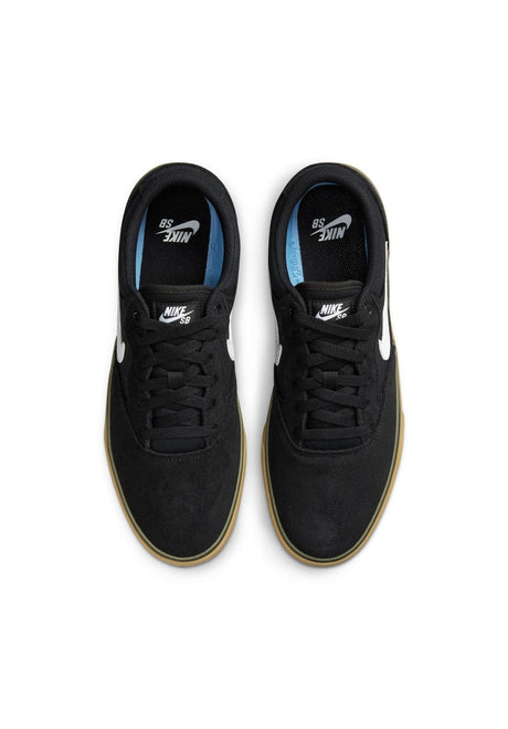 Nike SB Chron 2 Schuhe Jungs black-white-gum – Detailansicht 1