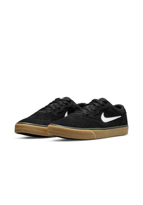 Nike SB Chron 2 Schuhe Jungs black-white-gum – Rückenansicht