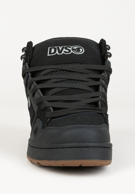 DVS Comanche Boot Schuhe Jungs black-reflective-charcoal-leather – Rückenansicht