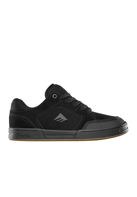 Emerica Heritic Schuhe Jungs black-black-gum – Vorderansicht