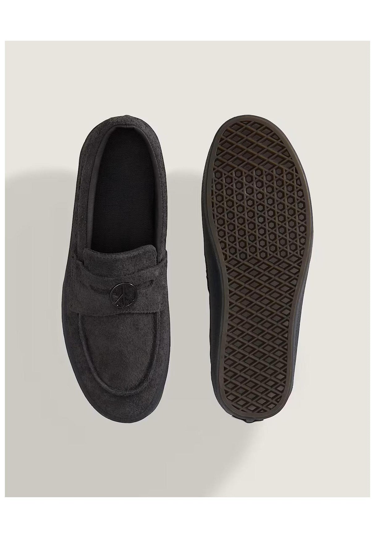 Vans Skate Loafer Schuhe Jungs fadedblack – Detailansicht 1