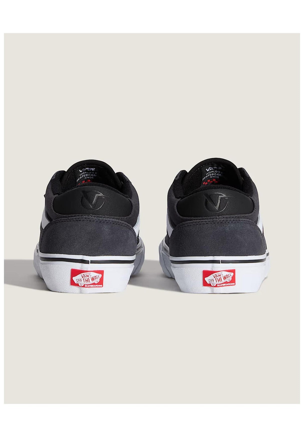 Vans Skate Rowan Schuhe Jungs charcoal-grey – Detailansicht 2