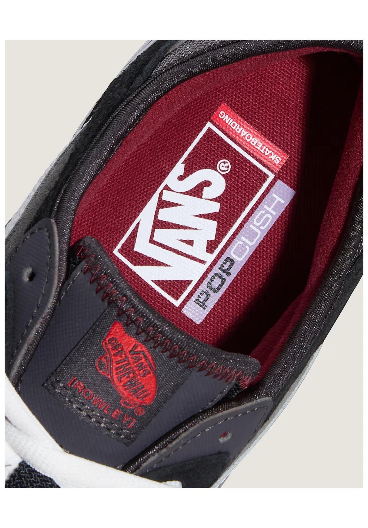 Skate Rowley black-charcoal Oberansicht