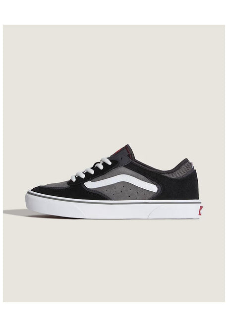 Vans Skate Rowley Schuhe Jungs black-charcoal – Vorderansicht