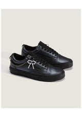 Vans Old Skool Schuhe Mädels metallic-blackout – Rückenansicht