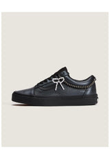 Vans Old Skool Schuhe Mädels metallic-blackout – Vorderansicht