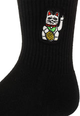 iriedaily Bye Bye Socken black – Rückenansicht