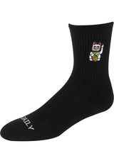 iriedaily Bye Bye Socken black – Vorderansicht