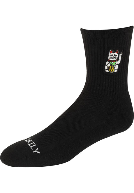 iriedaily Bye Bye Socken black – Vorderansicht