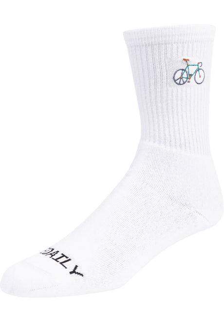 iriedaily Peaceride Socken white – Vorderansicht