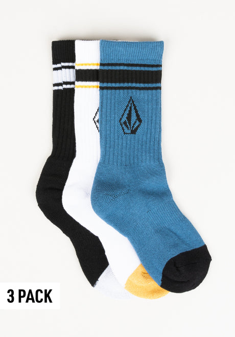 Volcom Full Stone Sock Multi Pack Kids Socken multi – Vorderansicht
