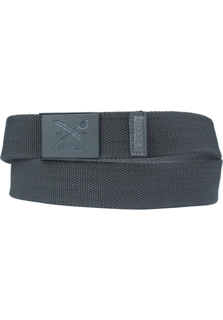 iriedaily Flag Rubber Gürtel black – Vorderansicht