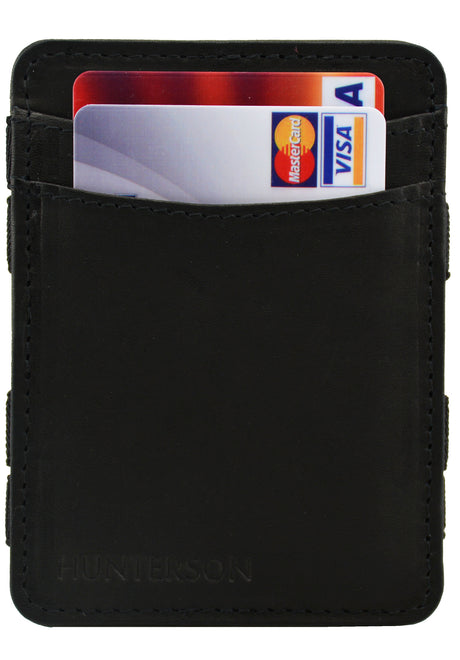 Hunterson Magic Wallet RFID Portemonnaie black – Detailansicht 2