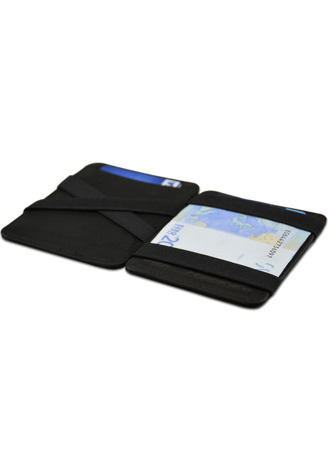 Hunterson Magic Wallet RFID Portemonnaie black – Rückenansicht