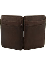 Hunterson Magic Wallet RFID Portemonnaie brown – Unteransicht