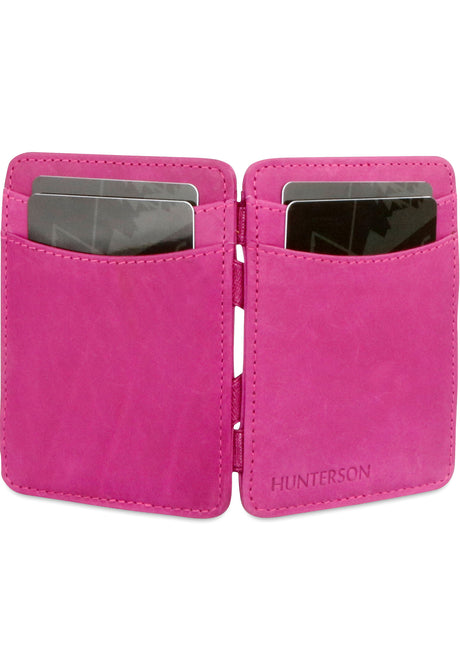 Hunterson Magic Wallet RFID Portemonnaie raspberry – Detailansicht 1