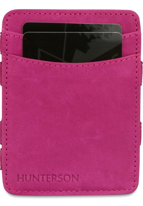 Hunterson Magic Wallet RFID Portemonnaie raspberry – Detailansicht 2