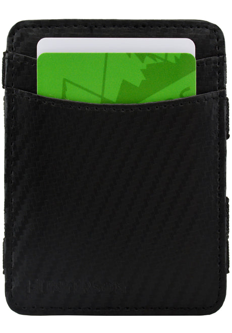 Hunterson Magic Coin Wallet RFID Portemonnaie carbon – Detailansicht 2