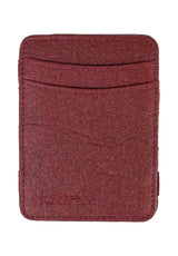 Hunterson Magic Wallet Coin Vegan Portemonnaie mulberry – Vorderansicht