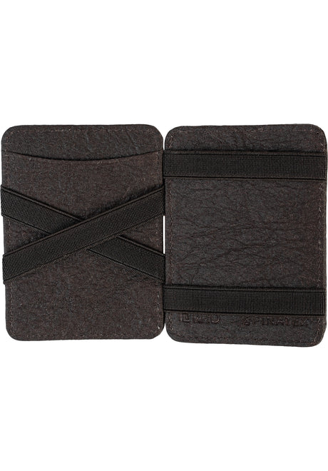 Hunterson Magic Wallet Coin Vegan Portemonnaie chestnut – Rückenansicht
