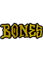 OG Bones 5 Sticker gold Vorderansicht