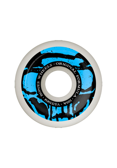 100's Original Mummy Skulls V5 Sidecut 100A white-blue Vorderansicht