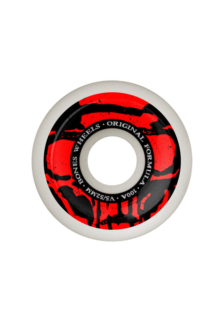 100's Original Mummy Skulls V5 Sidecut 100A white-red Vorderansicht