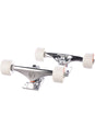 8.0" white A-Cut Wheels 101A Set of 2 rough polished Vorderansicht