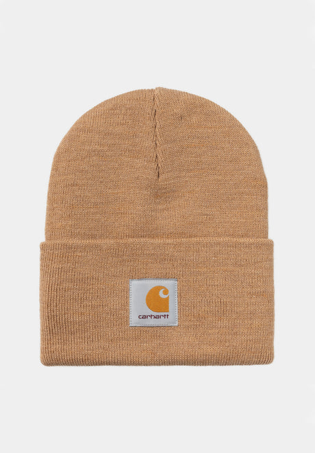 Acrylic Watch Hat (Heather) peanut-heather Vorderansicht