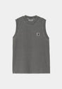 W' Nelson A-Shirt graphitegarmentdyed Rueckenansicht