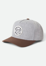 Crest C MP heathergrey-pineconebrown Vorderansicht